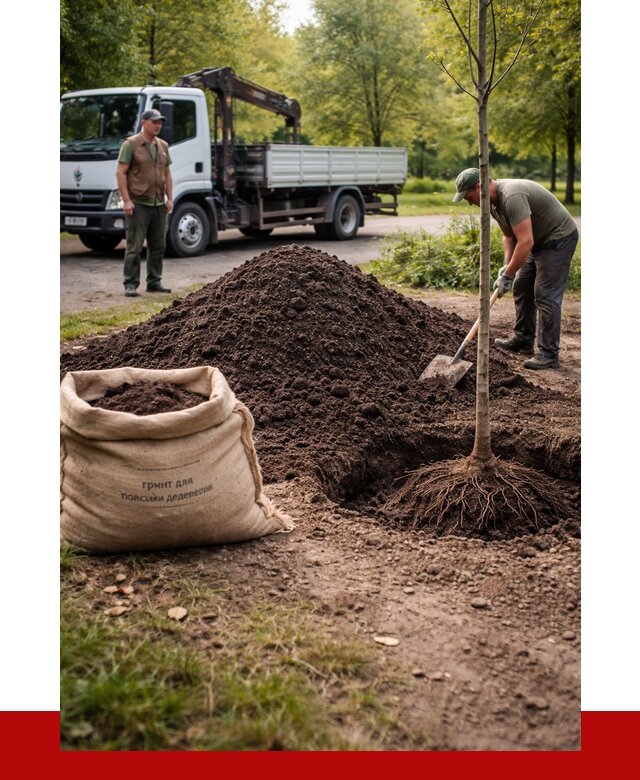 Грунт для посадки деревьев в Кинели от 1223 р. | ПРОНЕРУДКнл