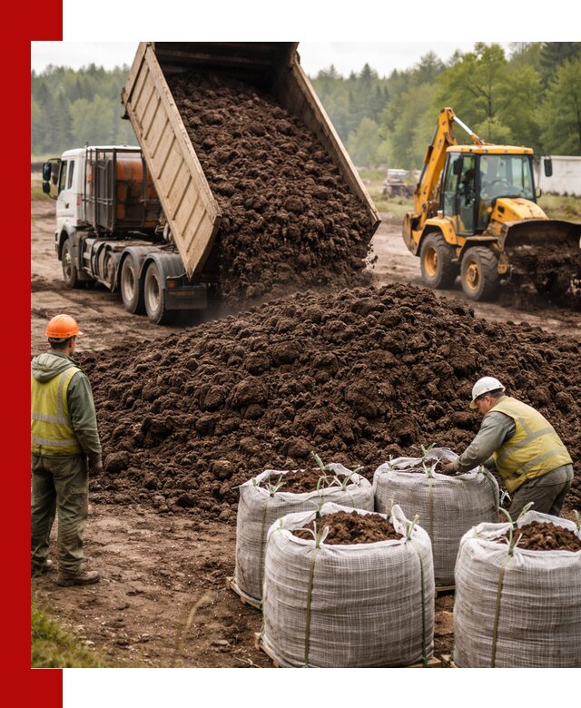 Доставка нейтрального торфа в Кинели оптом и в розницу