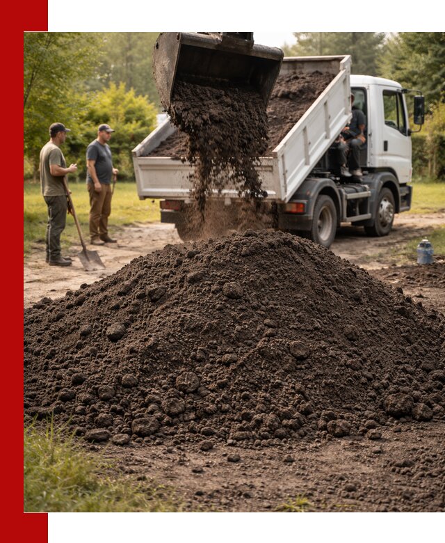 Доставка и продажа чернозема в Кинели оптом и в розницу