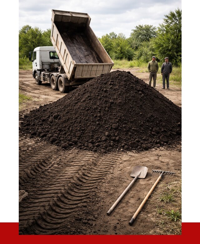 Купить чернозем навалом в Кинели от 1223 р. за куб | ПРОНЕРУДКнл