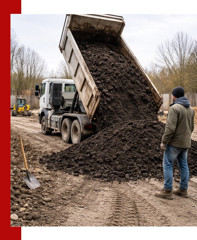 Доставка чернозема навалом в Кинели быстро и выгодно