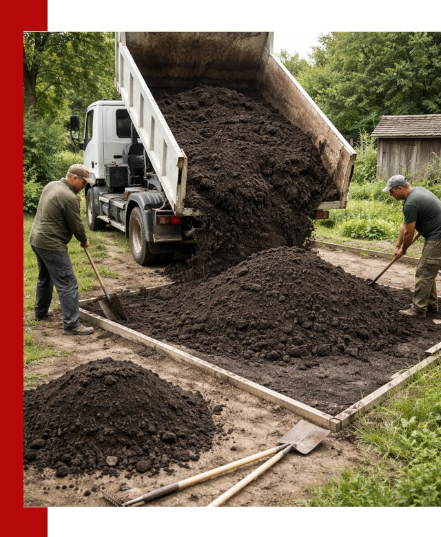 Купить чистый чернозем для огорода с доставкой в Кинели