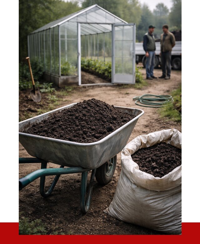 Чернозем для теплицы в Кинели с доставкой от 1528 р. | ПРОНЕРУДКнл