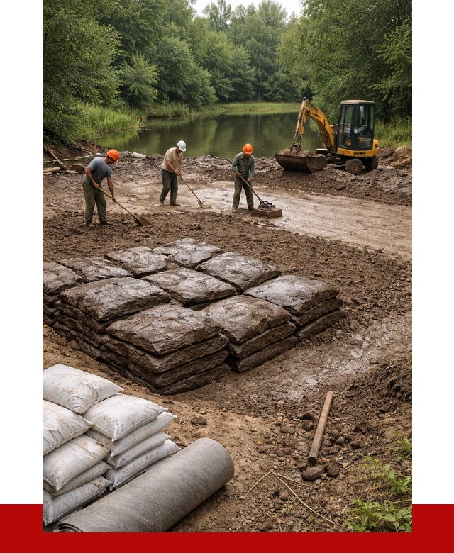 Купить глину для пруда в Кинели от 4585 р. с доставкой | ПРОНЕРУДКнл