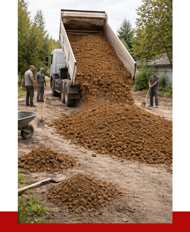 Купить суглинок с доставкой в Кинели от 2547 р. за куб | ПРОНЕРУДКнл