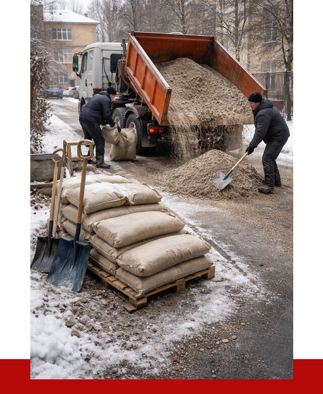 Противогололедные материалы оптом в Кинели от 4279 р. | ПРОНЕРУДКнл