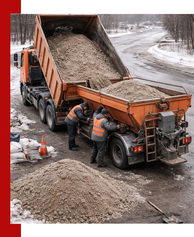 Поставка и вывоз пескосоля в Кинели оптом и в розницу