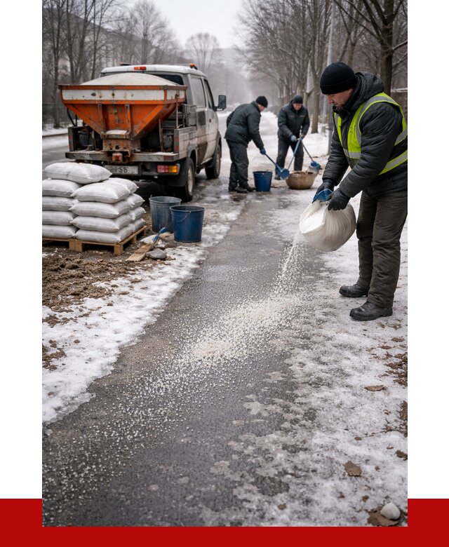 Реагент против гололеда в Кинели с доставкой от 4585 р. | ПРОНЕРУДКнл