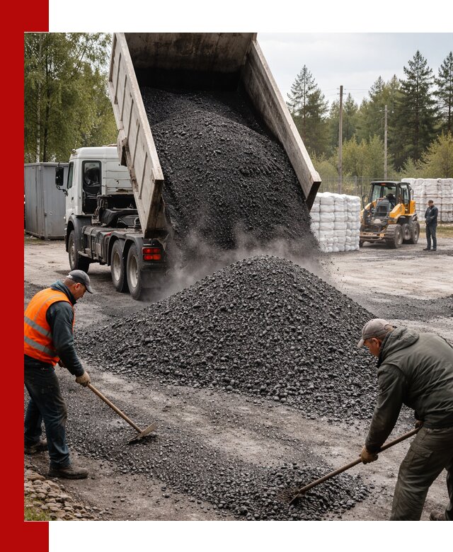 Доставка и продажа асфальтного гранулята в Кинели