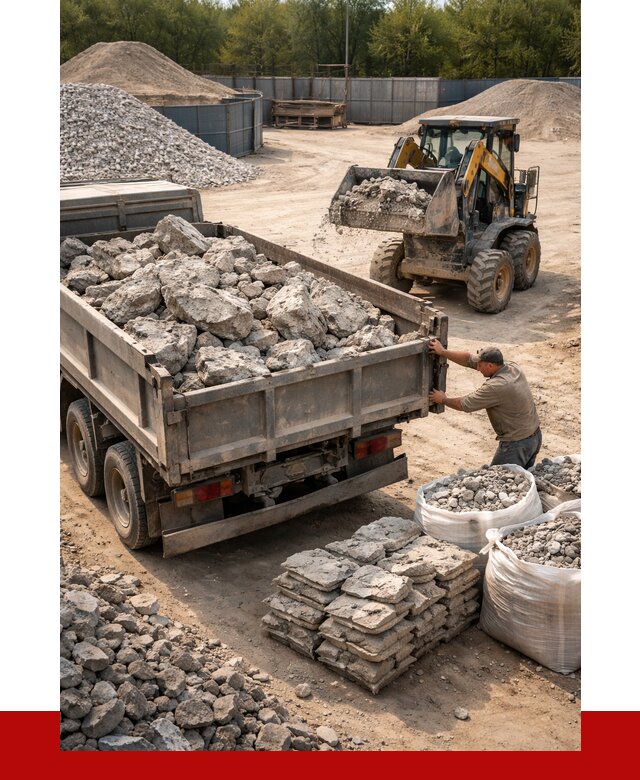 Купить бой бетона с доставкой в Кинели от 4890 р. | ПРОНЕРУДКнл