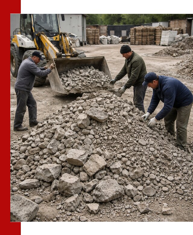 Демонтаж и вывоз бой бетона в Кинели