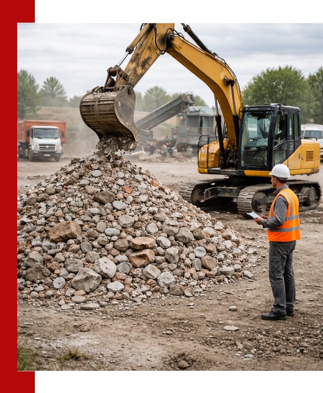 Доставка и вывоз строительного боя в Кинели