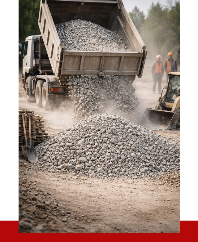 Купить дробленый бетон в Кинели от 1732 р./куб | ПРОНЕРУДКнл