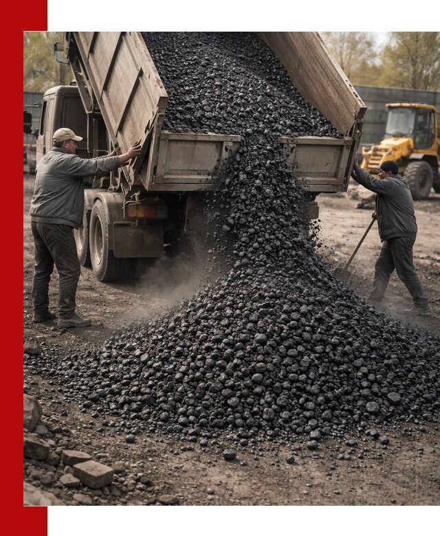 Доставка угля семечка самосвалами в Кинели