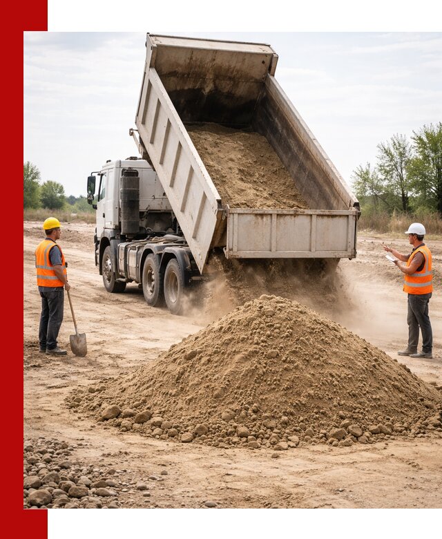 Доставка самосвалом 15 кубов в Кинели за город и по городу