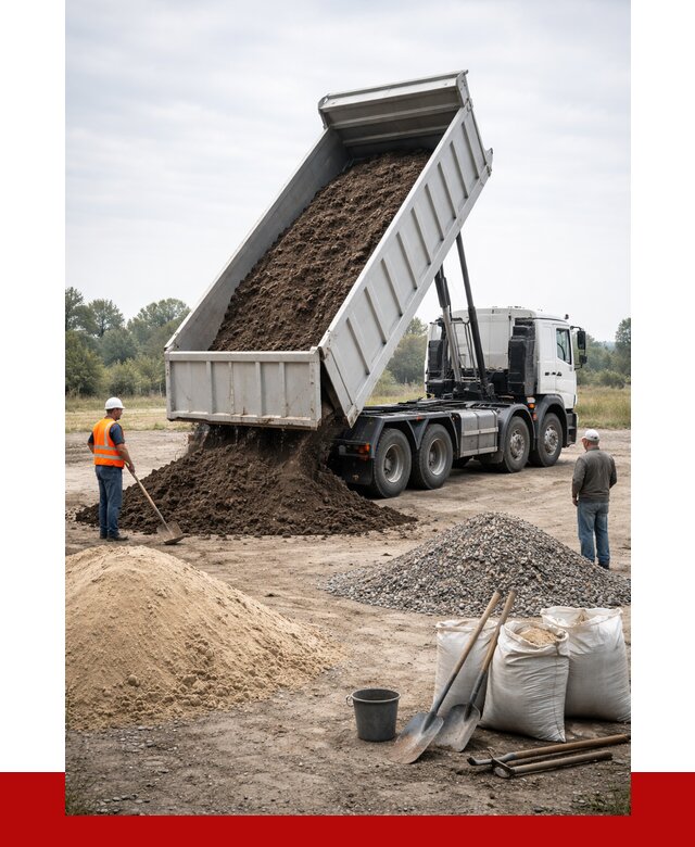 Доставка самосвалом 30 кубов в Кинели от 8660 р. | ПРОНЕРУДКнл