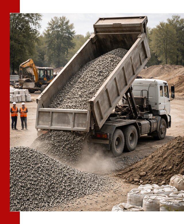 Аренда самосвала в Кинели для доставки сыпучих и нерудных материалов