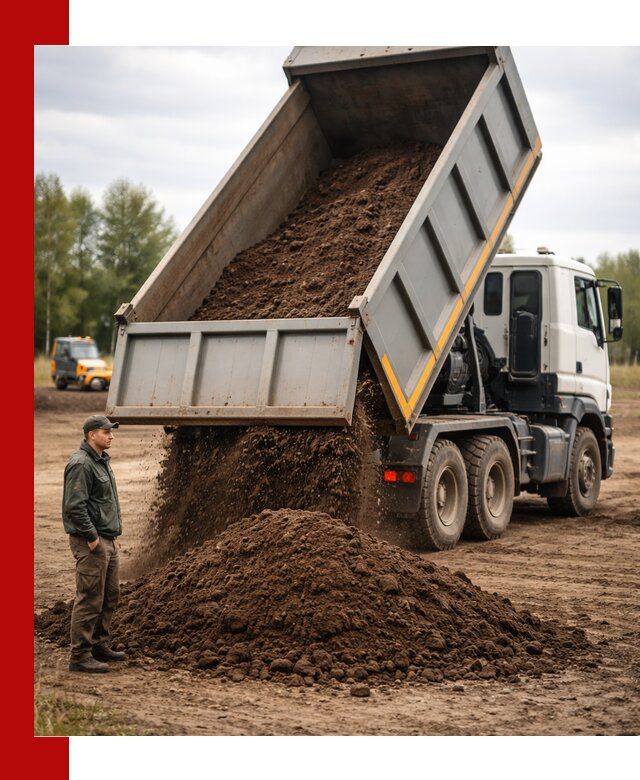 Аренда самосвала с водителем в Кинели для сыпучих грузов и навоза