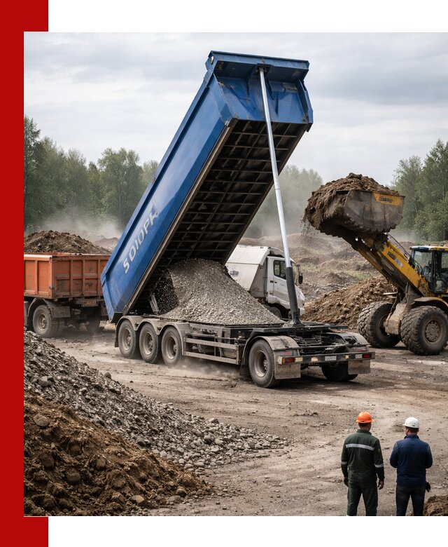 Аренда тонар 40 тонн в Кинели с доставкой материалов