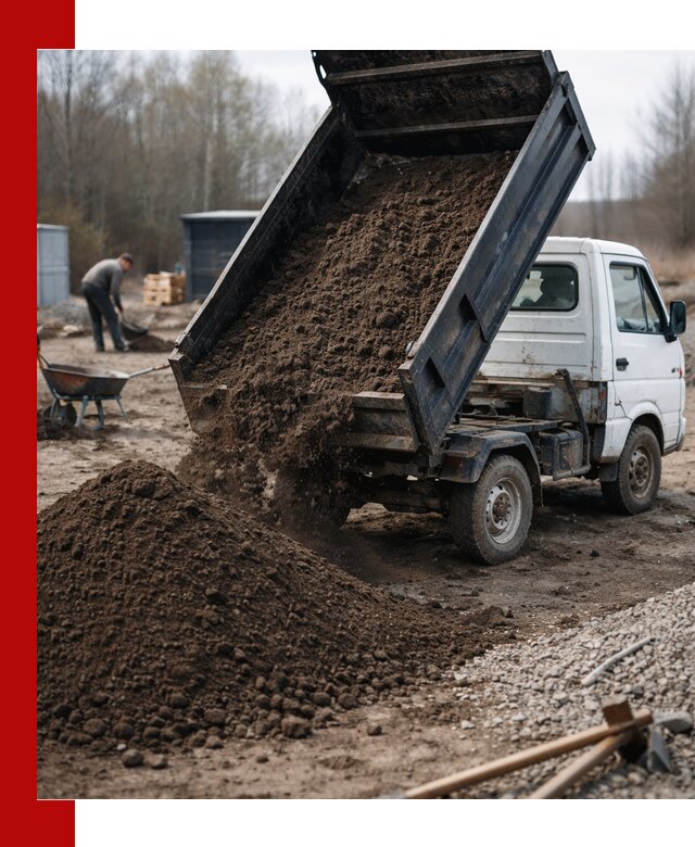 Аренда минисамосвала в Кинели для доставки сыпучих материалов