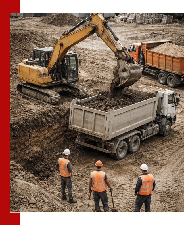 Разработка грунта для строительства и благоустройства в Кинели