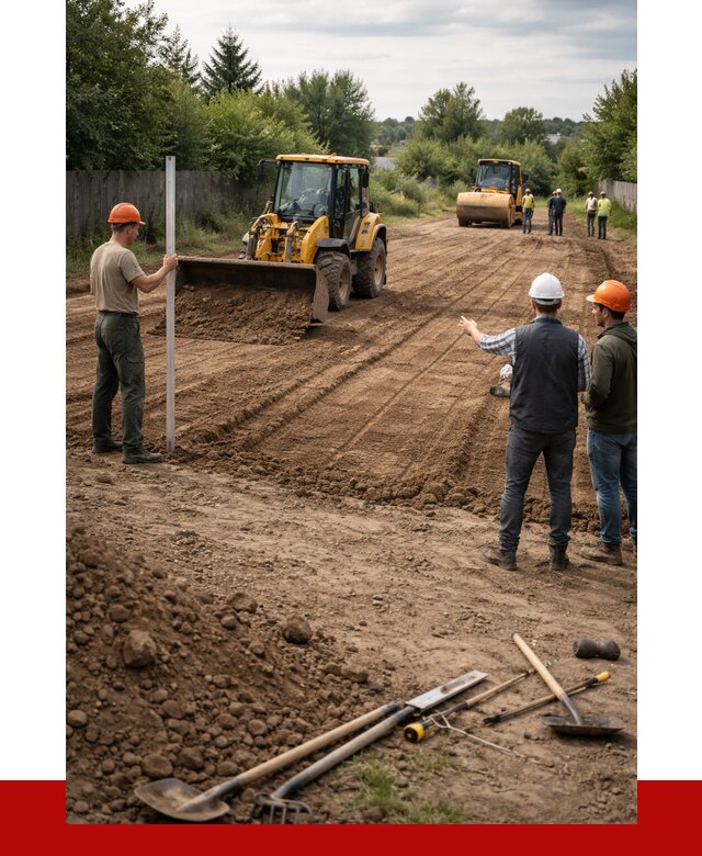 Планировка участка грунтом в Кинели от 4585 р ПРОНЕРУДКнл