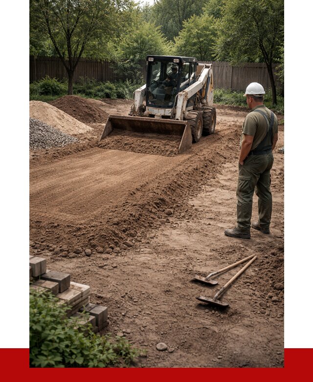 Выравнивание участка под ключ в Кинели от 3566 р. | ПРОНЕРУДКнл