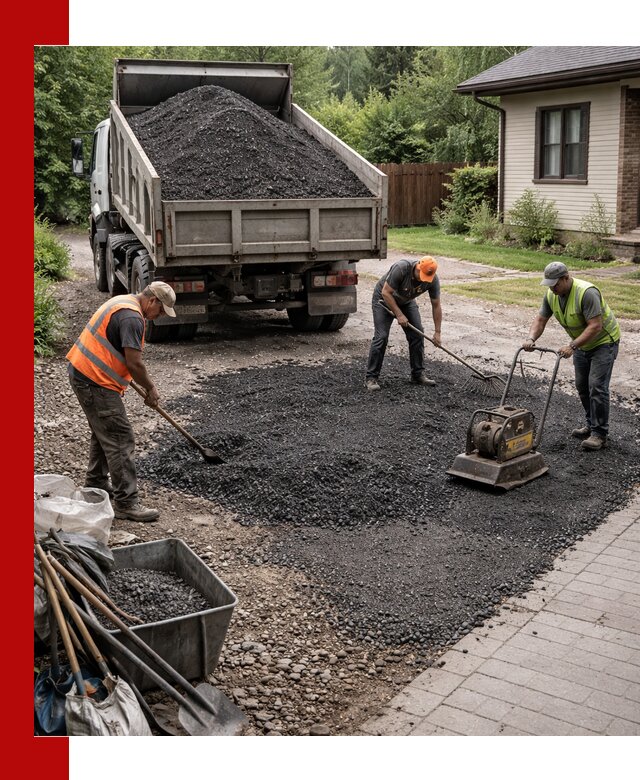 Асфальтовая крошка для двора с доставкой в Кинели